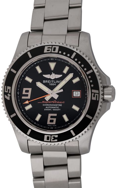 breitling a17391 crown and tube|breitling superocean heritage ii 44.